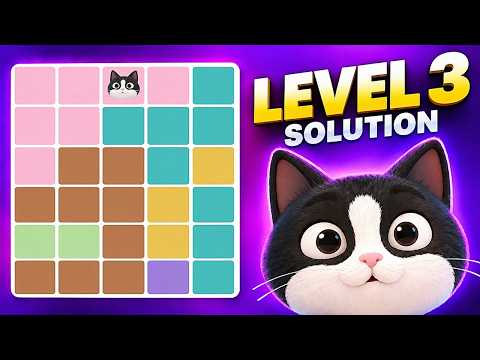 【Meowdoku!】レベル3攻略手順｜1マス確定と周囲除外による解法