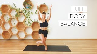 20 Minute Full Body Balance | Pilates workout