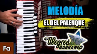 El Del Palenque  - Tutorial - Acordeon de teclas - Los Alegres del Barranco