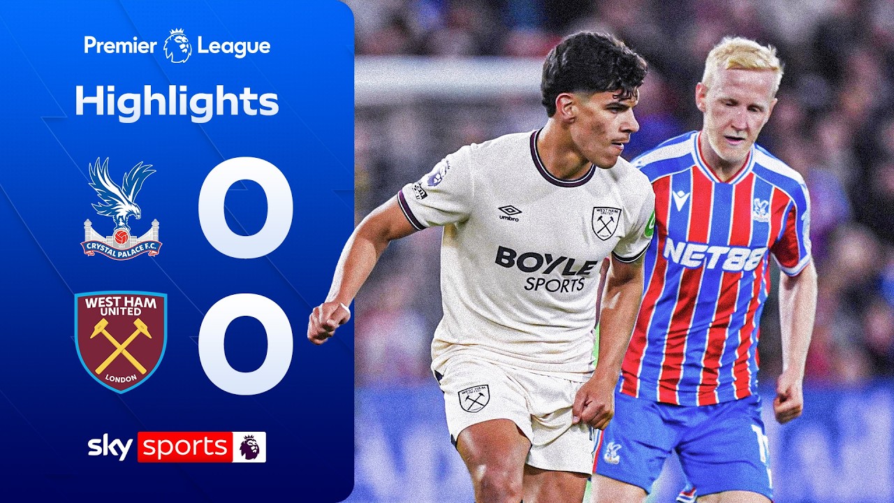 Hammers earn crucial point against Palace | Crystal Palace 0-0 West Ham | Premier League Highlights