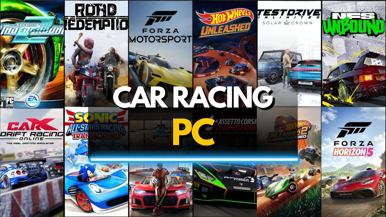 Top 55 Best Racing Games for PC in 2025!
