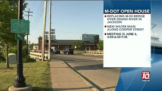 MDOT hosting open house discussing Jackson bridge construction, water main installations