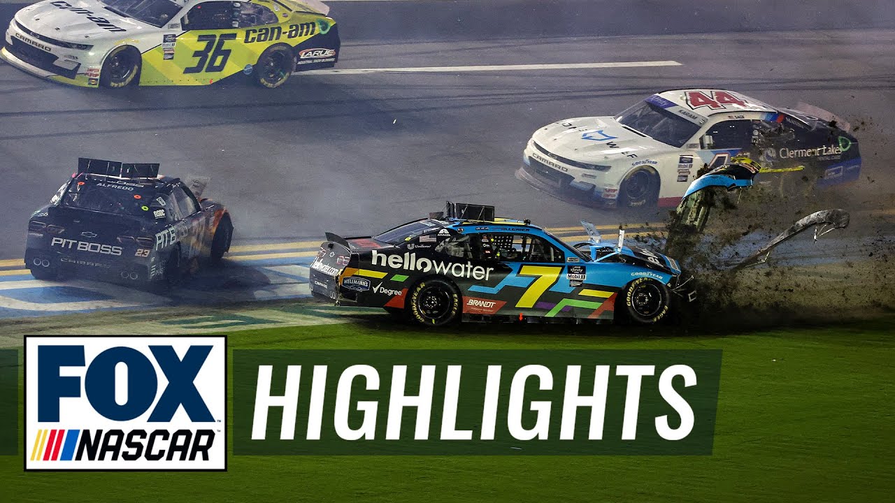 NASCAR Xfinity Series at Daytona NASCAR ON FOX HIGHLIGHTS