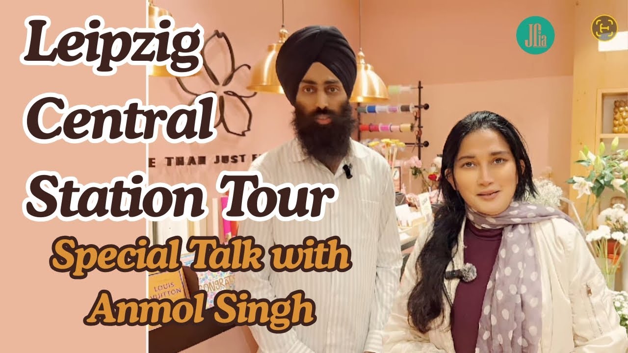 Shopping in Leipzig 🎁 & Inspiring Talk with Indian Entrepreneur Anmol Singh