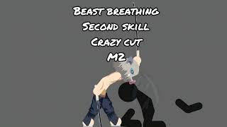 (rogue demon) Beast breathing all skills in dc2