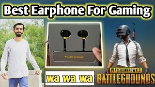 Pubg mobile Best Earphone ! Bye.   sencer