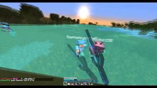 Minecraft Pvp Series: Episode 1 on OP CRAFT!!!!