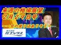 【再アップ】来週の相場展望２月２９日号