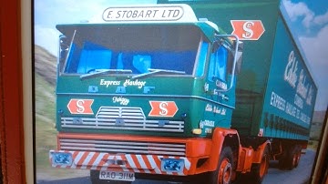 Build the EDDIE STOBART TRUCK by HACHETTE # 99