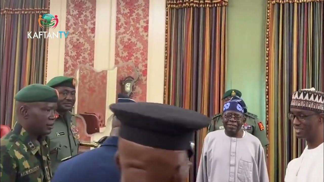 President Bola Ahmed Tinubu in First official Meeting with Service Chiefs | BREAKING NEWS #nigeria