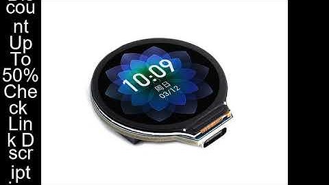 ESP32-S3 Development Board, 32-bit LX7 Dual-core Processor, Integrates GC9A01 Display Driver Chip, W