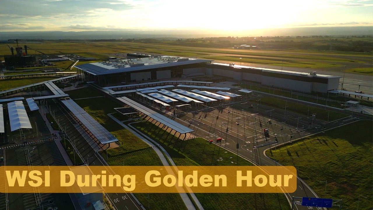 WSI Aerial tour during golden hour - YouTube