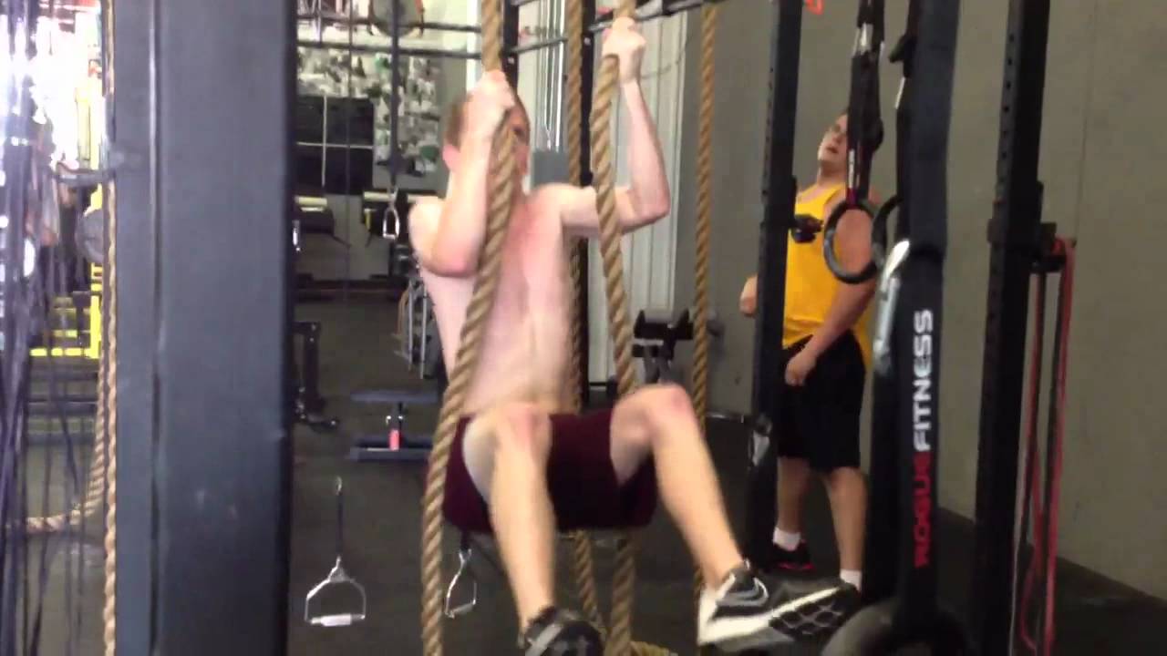 Genesis Wrestler Rope Climbs - YouTube