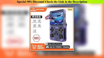 Best 128G Open Source R36S Retro Handheld Video Game Console Linux System 3.5 Inch IPS Screen Porta