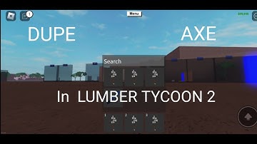 HOW TO DUPE AXE IN LUMBER TYCOON 2 EASY MOBILE N PC 2023 STILL WORKING WITHOUT any script or ban