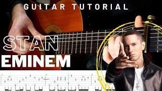 Eminem - Stan (guitar fingerstyle tutorial)