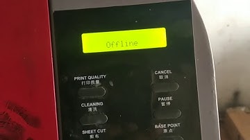 Eco solvent printer error code 30121