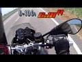 2015 BMW F 700 GS 0-200 acceleration & top speed