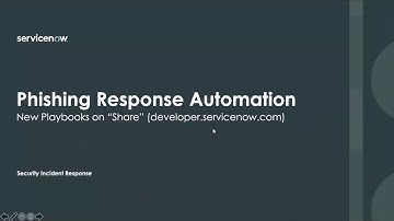 New playbooks for the automation of phishing response - Game changers.