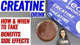 Creatine Uses & Benefits | How To Take Creatine Monohydrate?