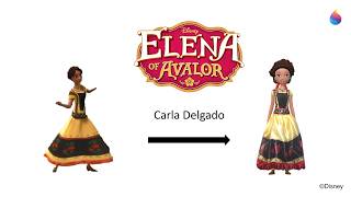 Paint 3D Tutorial: Carla Delgado ~ from the series Elena of Avalor (2016-2020)