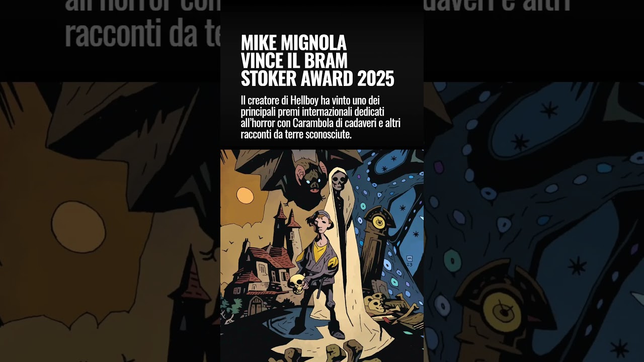 Mike Mignola vince il Bram Stoker Award 2025
