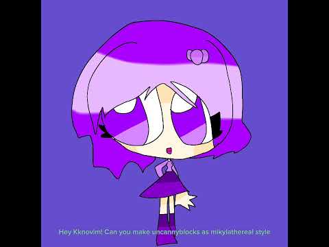 Hey AntiTarlecha Can You Make Uncannyblocks As Mikylathereal Style 