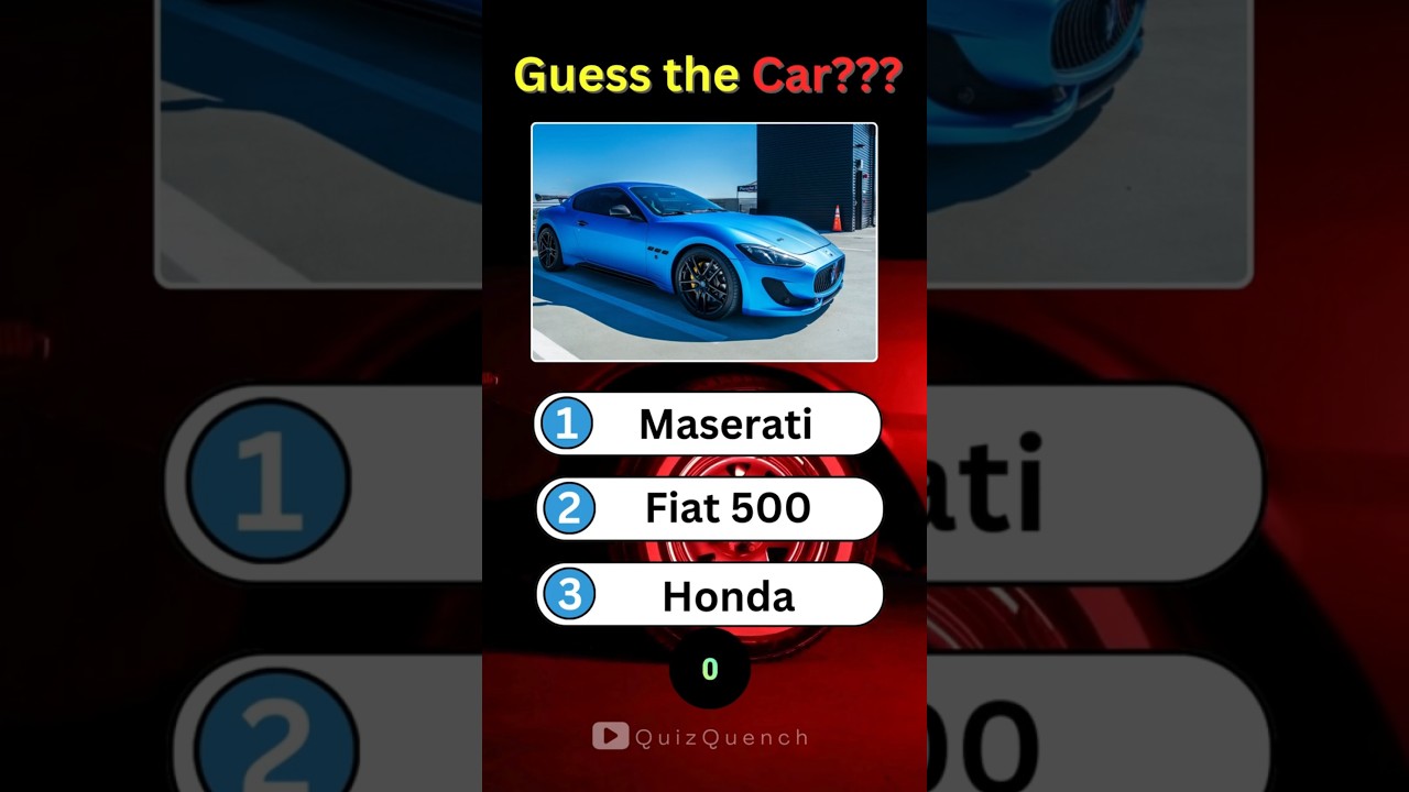 Are You a True Car Expert? Name These Rides!