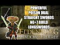 POISON DUAL STRAIGHT SWORD BUILD in ELDEN RING SHADOW OF THE ERDTREE - LONGSWORD BUILD (DLC)