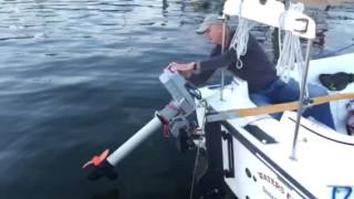 Tilting the Torqeedo