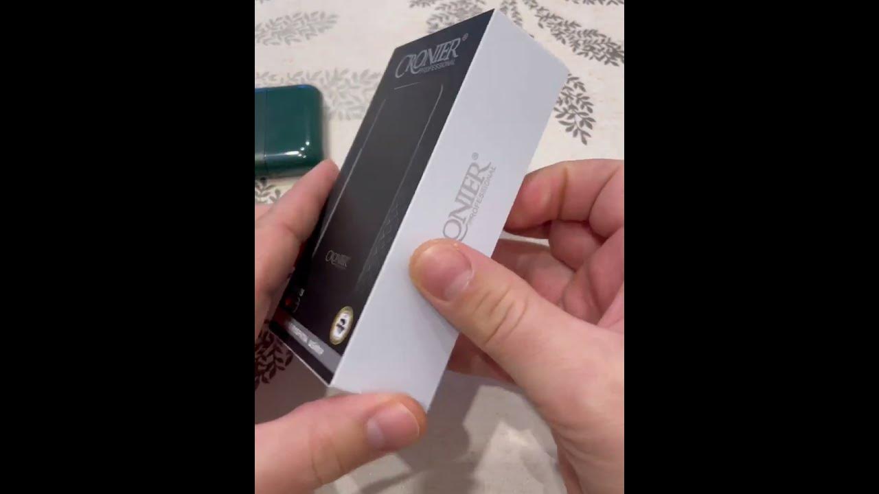 Мини обзор на шейвер PROFESSIONAL CRONIER CR-828 - YouTube