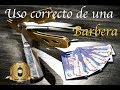 Lo que todo barbero debería saber - uso correcto de la barbera, hojilla cuchilla - Tutorial Barberia