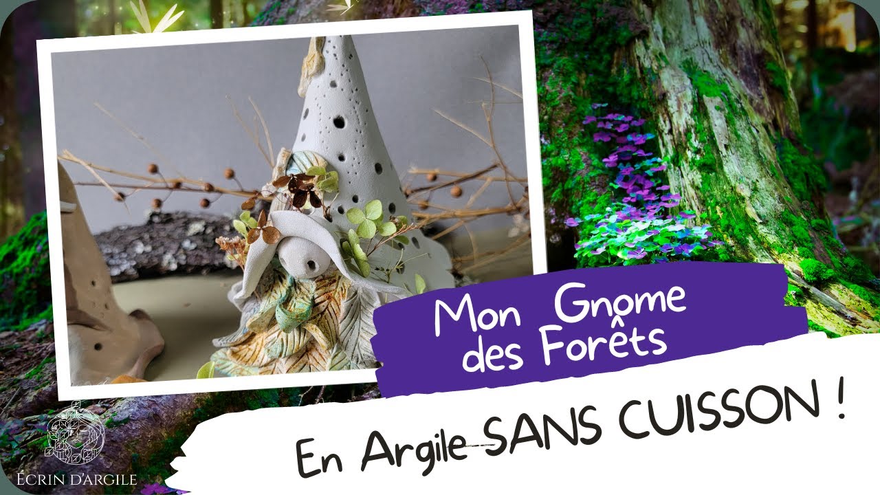 Comment créer un gnome des forêts en argile sans cuisson ! 