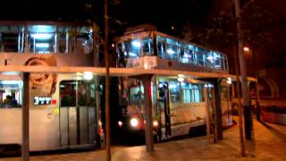 Hong Kong Tram Night View - North Point  to Shek Tong Tsui [20101109]