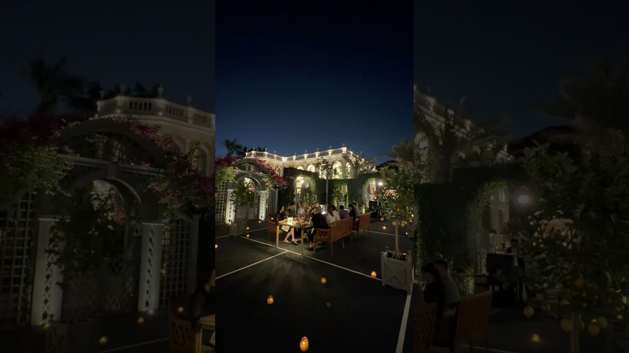 ĂN TỐI TRÊN SÂN PICKLEBALL – THÁI CÔNG MANSION