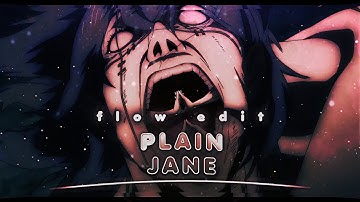 「Plain Jane」[sasta wala flow 😂] [Amv Edit]°Alightmotion [Free preset]