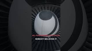 All 4 Engines Quit at 37,000 Feet. Everyone Survived. #shorts All 4 Engines Quit at 37,000 Feet. Everyone Survived. #shorts