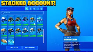 Rating A Subscribers $20,000 OG Fortnite Account! (STACKED)