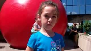 RedBall Project at Peace Plaza in Rochester