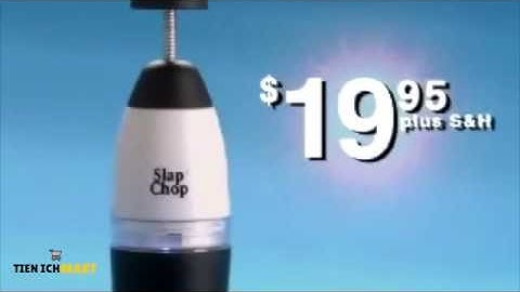 Dụng Cụ Cắt Thái Băm Rau Củ Slap Chop tiện lợi, thông minh