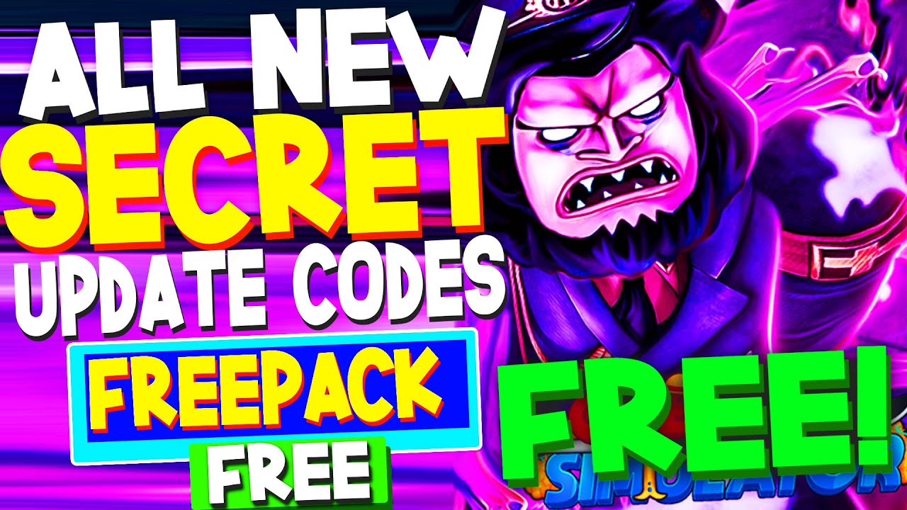 ALL NEW *SECRET* UPDATE CODES in ONE FRUIT SIMULATOR CODES! (Roblox One  Fruit Codes) 