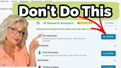 FamilySearch AI Research Assistant Secrets REVEALED
