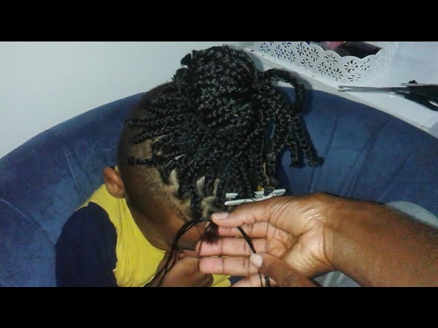 Box Braid masculina (em cabelo curto ) 