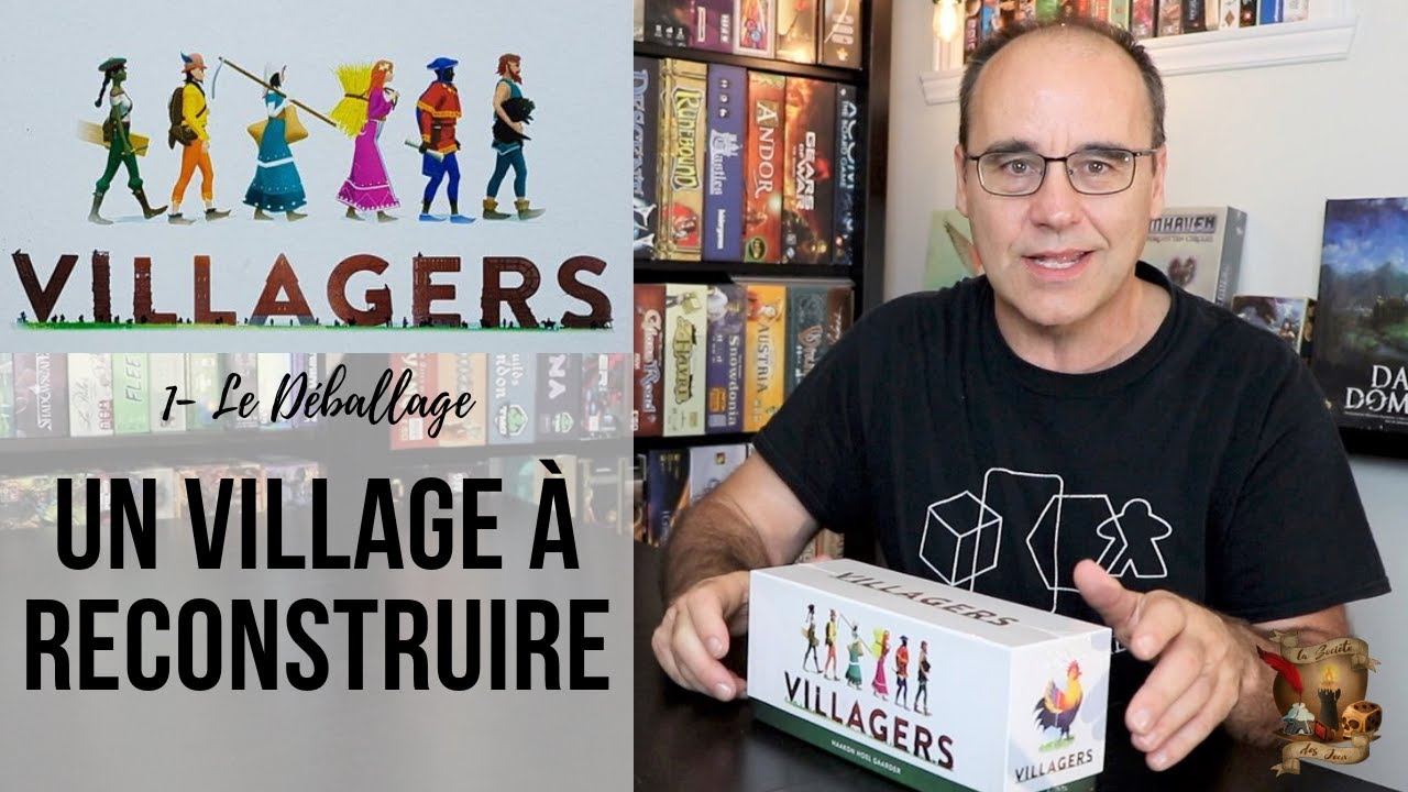 Villagers ou Compagnons en VF - 1: Le Déballage du jeu - YouTube