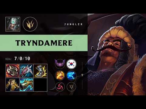 Tryndamere Jungle vs Nocturne - KR Master Patch 26.13