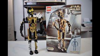LEGO Star Wars Technic 8007 C-3PO Review