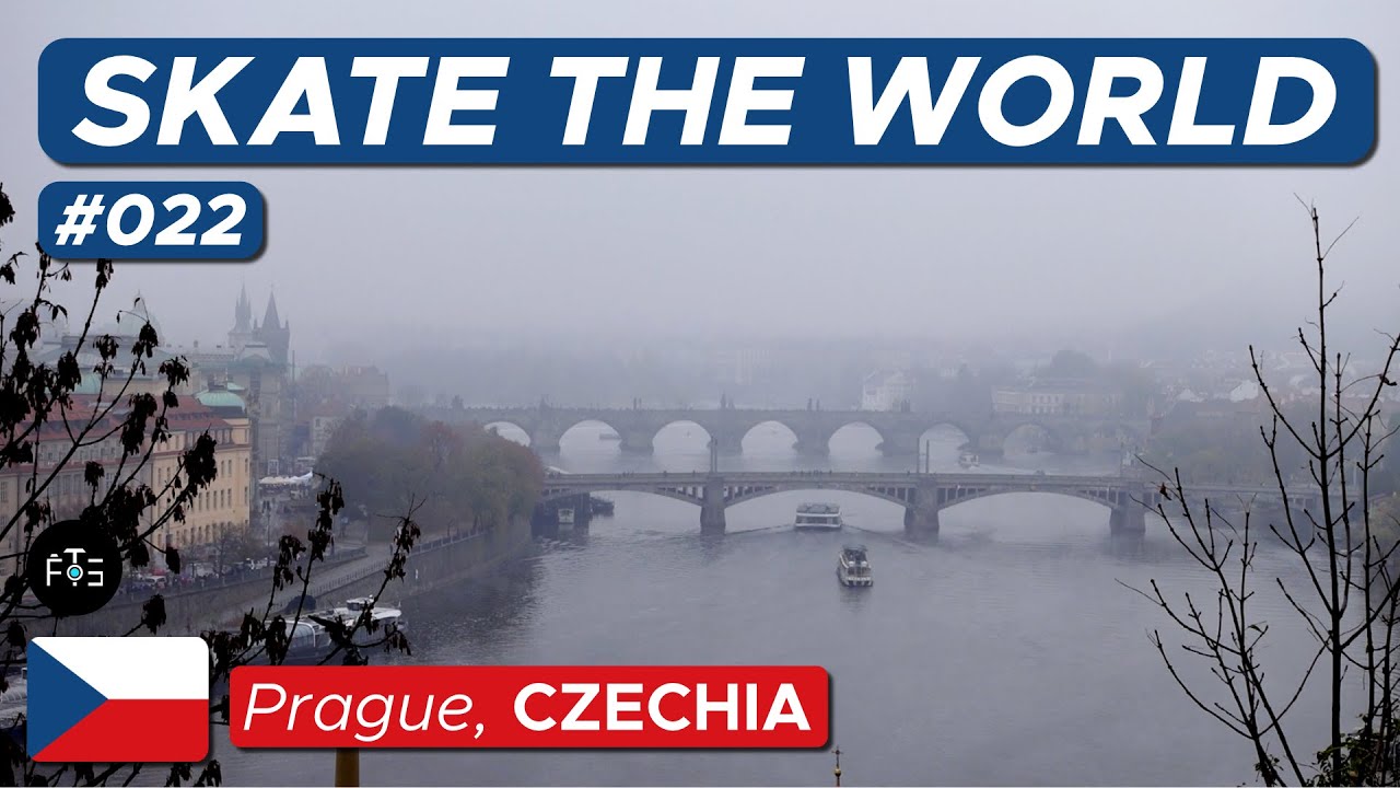 022 | My first day in PRAGUE! | Skate The World | CZECHIA, Prague