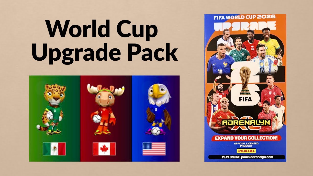 Panini Upgrade Pack Fifa World Cup 2026 