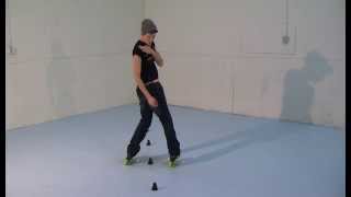 Learning Freestyle Slalom: Backward Snake