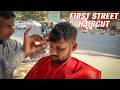 My FIRST EXPERIENCE Street Haircut By Indian Barber | Only $0.50 | ASMR Gautam